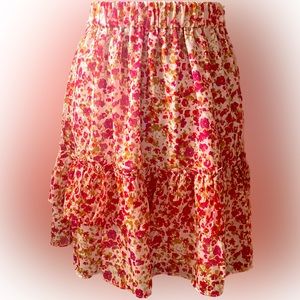 J.Crew Factory Mini Ruffled Pull-On Skirt Size XXS